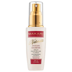 Makari Intense Extreme Toning Serum – bouteille avec pompe pour application précise et propre.