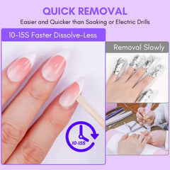 Makartt applicateur sans contact, hygiénique et rapide pour retirer les ongles press-on.