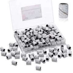 Bandes Makartt pour meule d’ongles, 100 pièces, grain 180, finition précise.