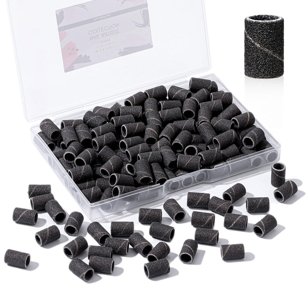 Makartt Bandes sablage pour ongles, 100 pièces, grain fin 240 pour lisser.