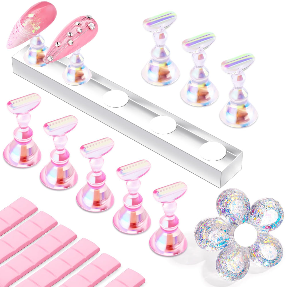 Makartt base fleur paillettes claire – effet bijou pour embellir vos designs