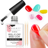 Makartt base gel pelable – bouteille 15 ml prête à l'emploi et rapide.