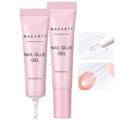 Makartt colle gel pour ongles press-on, adhérence fiable.