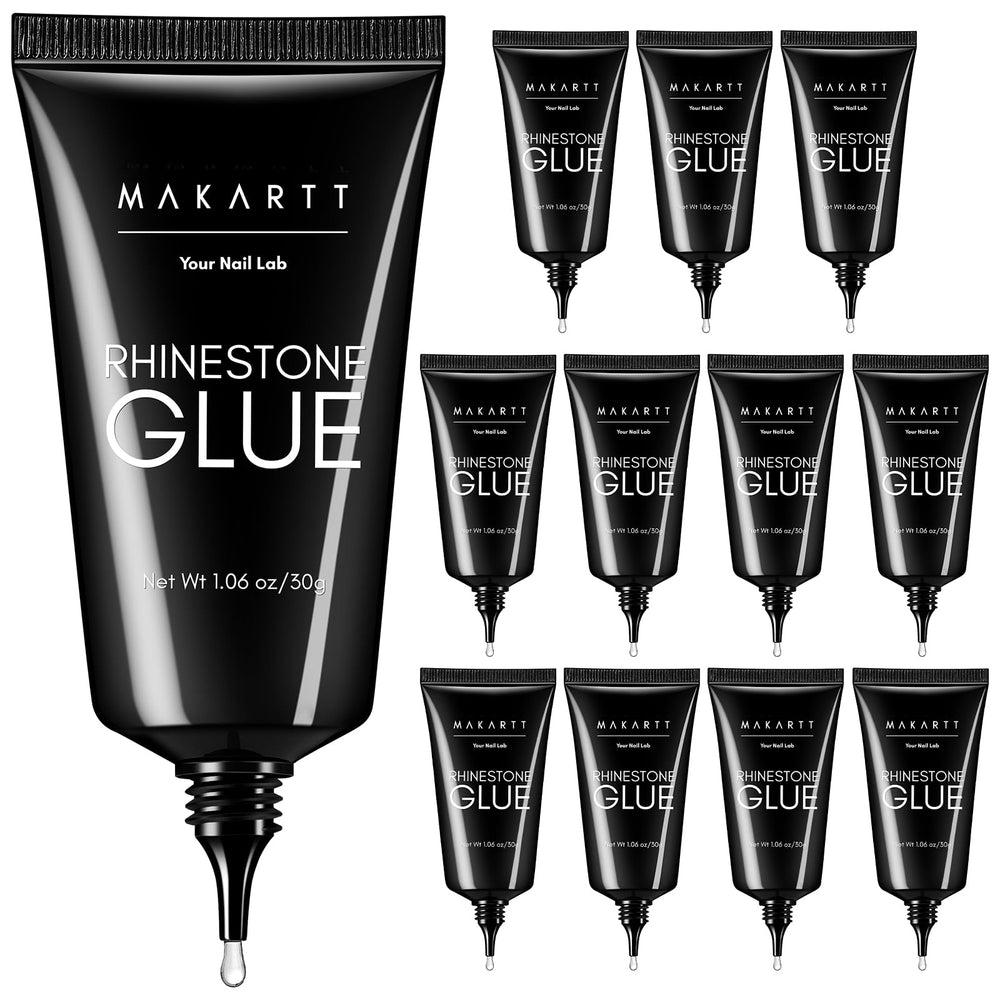 Makartt Colle Gel Pierres et Strass sur ongles pour fixation durable