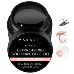 Makartt Colle Gel Solide en bouteille, application précise et nette