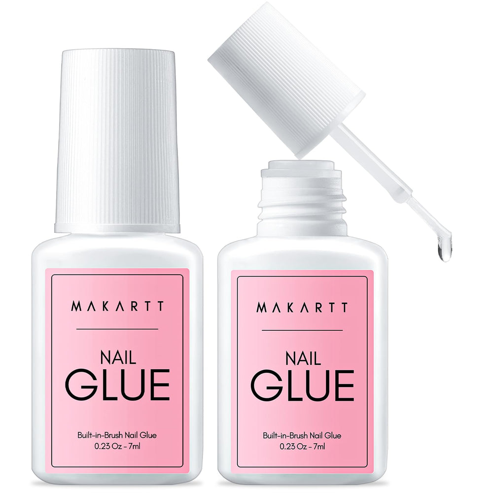 Makartt Colle Ongles Rapide Pinceau : adhérence rapide pour ongles pressés
