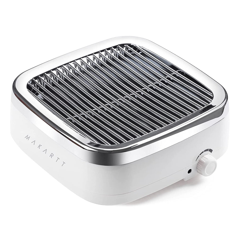Makartt collecteur de poussière pour ongles avec grande aspiration pour poste de travail propre.