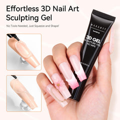 Makartt Gel 3D ongles, application précise pour dessins détaillés et nets.