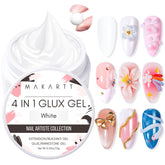 Makartt Gel 3D pour sculpture d'ongles, idéal pour des décorations 3D précises