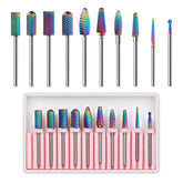 Makartt jeu de mèches pour ongles, élimine le gel dur avec peu de poussière