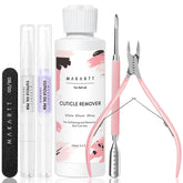 Makartt kit cuticule – la bouteille dissolvant 120 ml adoucit rapidement les cuticules.