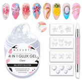 Makartt kit gel 3D sculpture — ensemble pour créations nails 3D à domicile