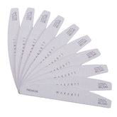 Makartt lime à ongles zebre 180-240 ensemble pratique pour préparation des ongles