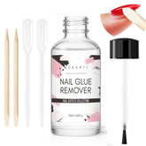 Makartt Nail Glue Remover, bouteille-30ml, retire l’adhésif des ongles propres