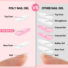 Sculptage d'ongles tendance avec Makartt Gel, résultat propre et durable.