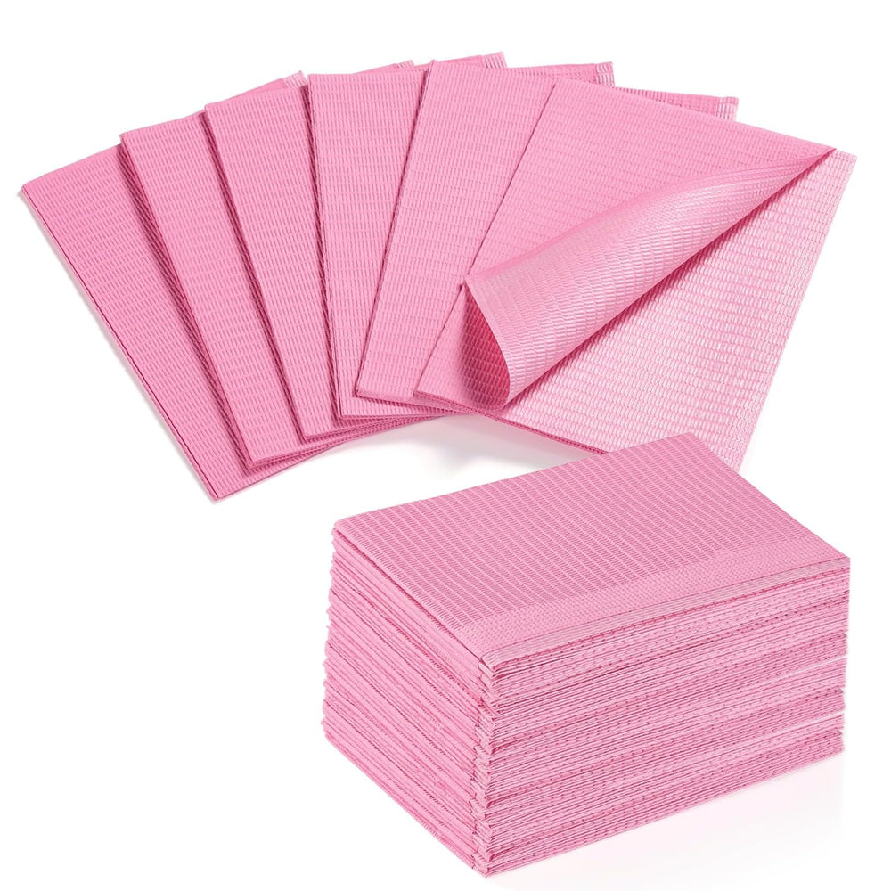Makartt tapis ongles jetable rose, protection fiable pendant la manucure.