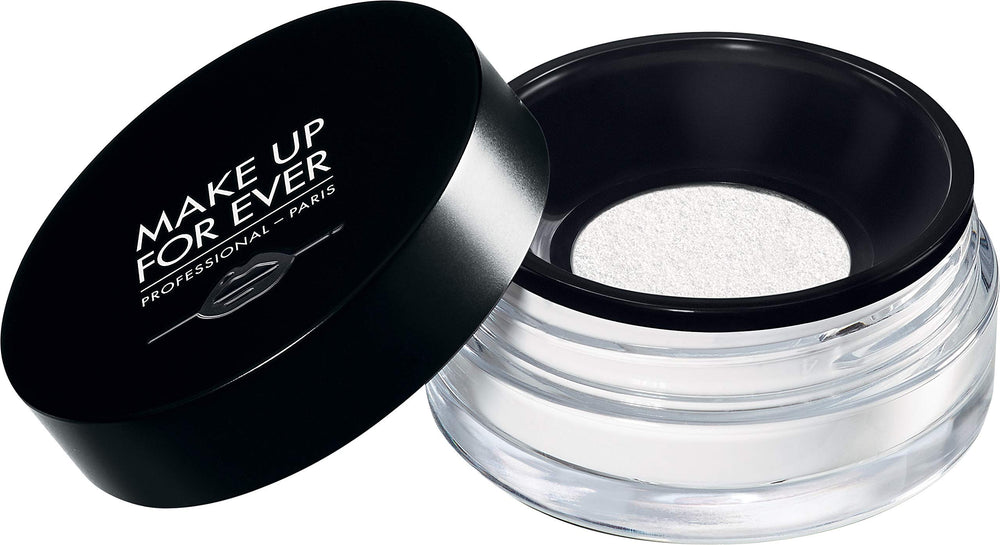 Make Up For Ever mini poudre libre Ultra Haute Définition translucide, finition légère et longue tenue.