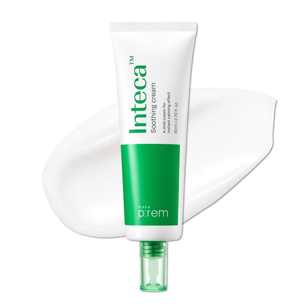 MAKEP:REM INTECA crème apaisante visage, apaise rapidement les irritations cutanées.