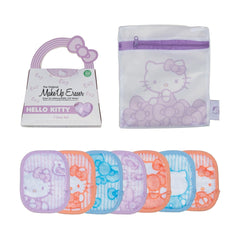 MakeUp Eraser Ensemble Original Hello Kitty Pastel : boîte colorée pour une routine démaquillage en douceur.