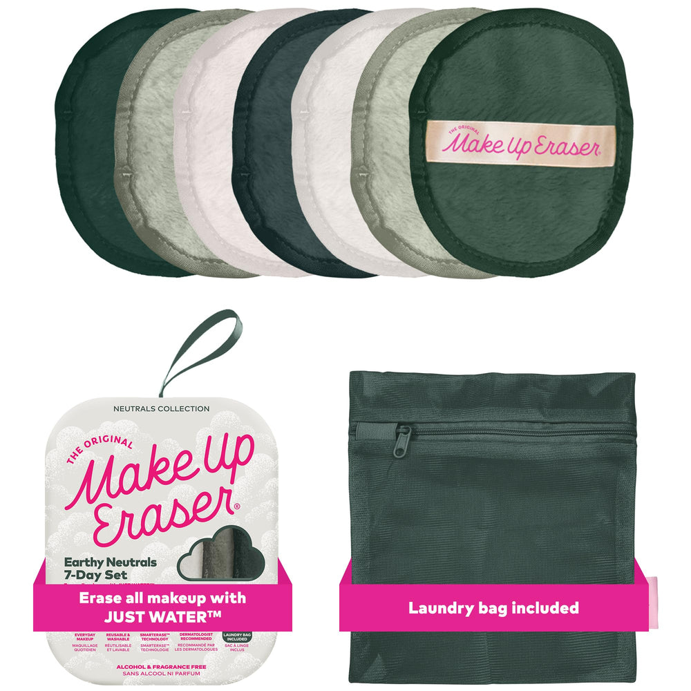 MakeUp Eraser ensemble original 7 jours – retirer le maquillage avec juste de l’eau