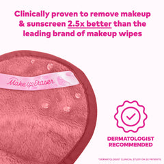 MakeUp Eraser Mini PRO: démaquillage à l'eau uniquement, efficace sur maquillage imperméable