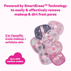 MakeUp Eraser Original double-face élimine et exfolie en douceur