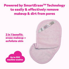MakeUp Eraser Pro – utilisation avec eau chaude pour démêler maquillage