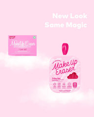 MakeUp Eraser tissu double-face rose, démaquillage en douceur