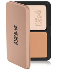 Make Up For Ever HD Skin Matte, application sur peau, couverture modulable et effet mat.