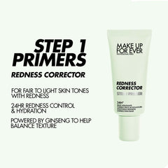 Texture crème légère et hydratante de Make Up For Ever Étape 1.