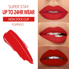 MAKI YIKA Rouge à Lèvres – application sur les lèvres, texture légère et confortable.