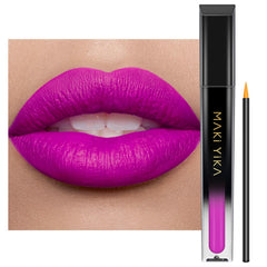 MAKI YIKA Rouge à Lèvres Rose Fuchsia – applicateur précis pour une application nette