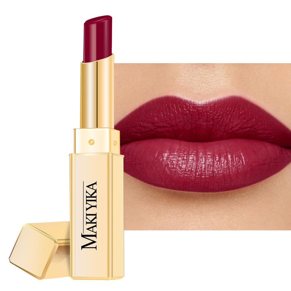 MAKI YIKA Rouge Baie Sombre Hydratant: couleur riche et hydratation durable.