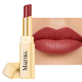 MAKI YIKA rouge lèvres mauve en emballage, hydratation et couleur durable.