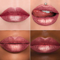 MAKI YIKA rouge metallique – application parfaite pour une couvrance homogène.