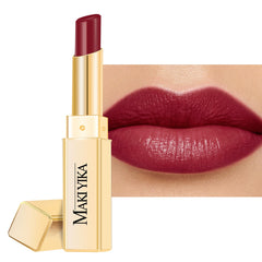 MAKI YIKA rouge-fonce hydratant: soin quotidien pour lèvres souples.