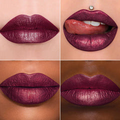MAKI YIKA tube luxe scintillant violet pour look lumineux