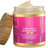 Makof Beauty Beurre Chebe – bouteille montrant le soin pour croissance capillaire.