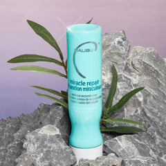 Malibu C réparateur miracle - texture crème épaisse pour cheveux plus doux et nourris.