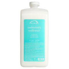 Malibu C Swimmers Wellness Conditioner, bouteille 1,89 litre: hydratation en profondeur pour cheveux exposés au chlore.