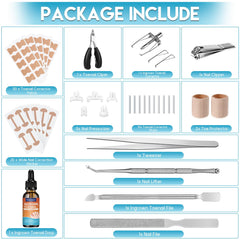 Gouttes correctrices Maliyscent onglet incarné, soin régulier des ongles