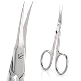 Maluk ciseaux cuticules incurvés pour une coupe nette et précise.