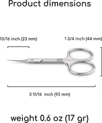 Maluk lame incurvée de 21 mm pour des coupes précises.