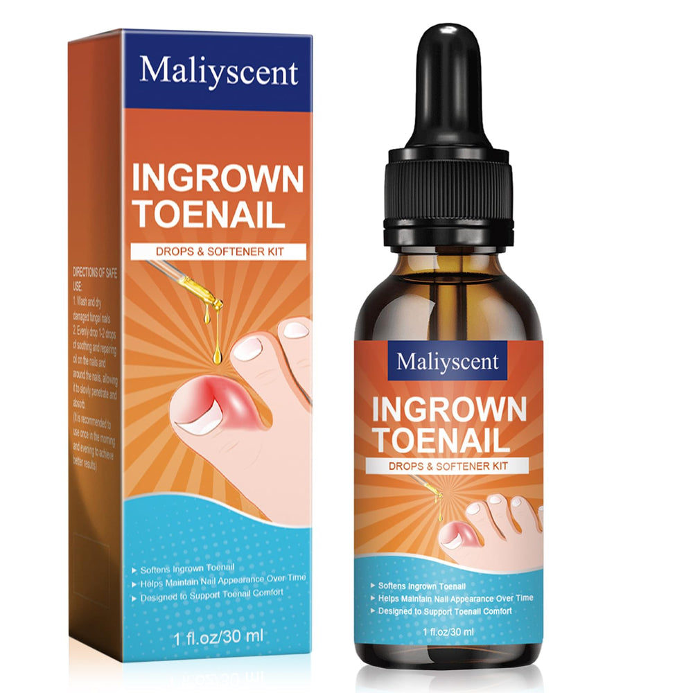 Maliyscent goutte ongle incarné flacon et applicateur pour application précise