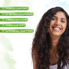 MAMAEARTH Shampoo oignon versement: texture fluide prête à l'emploi.