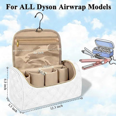 Etui Mancro Airwrap: organisation pratique des accessoires et câbles.