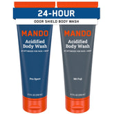 Mando Acidified Body Wash Pro Sport – bouteille, contrôle d’odeur durable après la douche