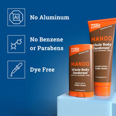 Bâton deodorant solide invisible prêt à l’emploi
