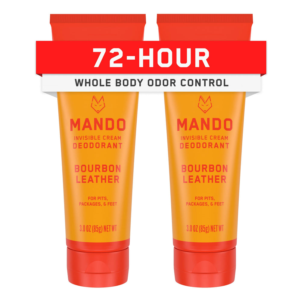 Mando crème invisible pour homme, application discrète et anti-odeur.