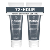 Mando Déodorant invisible emballage pratique pour le voyage et le quotidien.